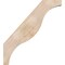Ekena Millwork 5 1/2"W x 36"D x 40"H Funston Smooth Knee Brace, Douglas Fir BRC06X36X40FST00SDF - alternate 4